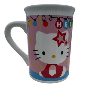 HELLO KITTY Christmas Tree Lights 10 Oz Coffee/Cocoa Mug New No Box
